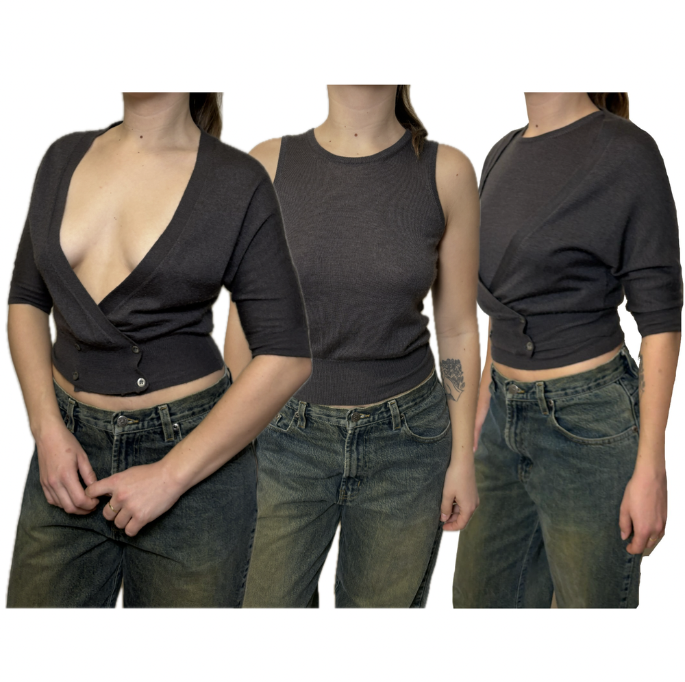 トップス 90s prada cashmere knit (46) black PRADA Sweaters for Women for sale | eBay